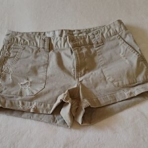 Mossimo Supply Co Tan Cargo Shorts Lightweight Style